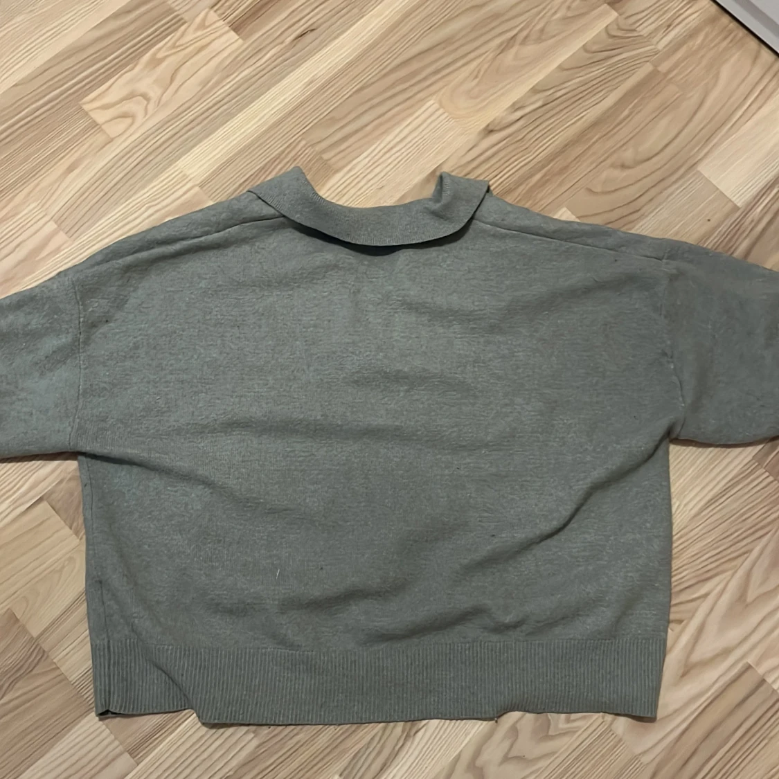 Grön/grå tröja från H&M - 4