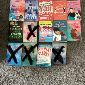 Bok - Säljer alla böcker individuella. De är i bra skick och endast lästa en gång.