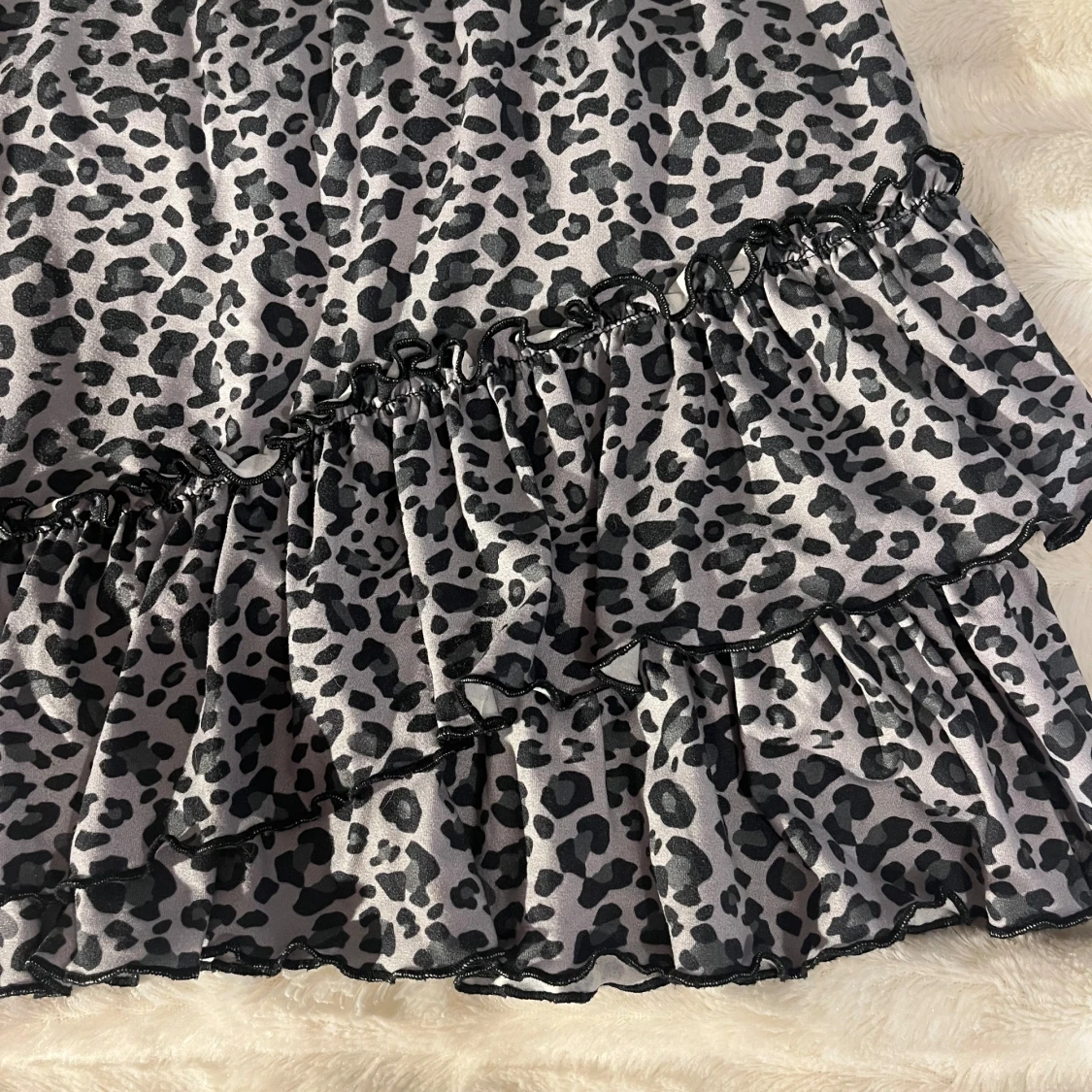 Leopardmönstrad kjol - 90