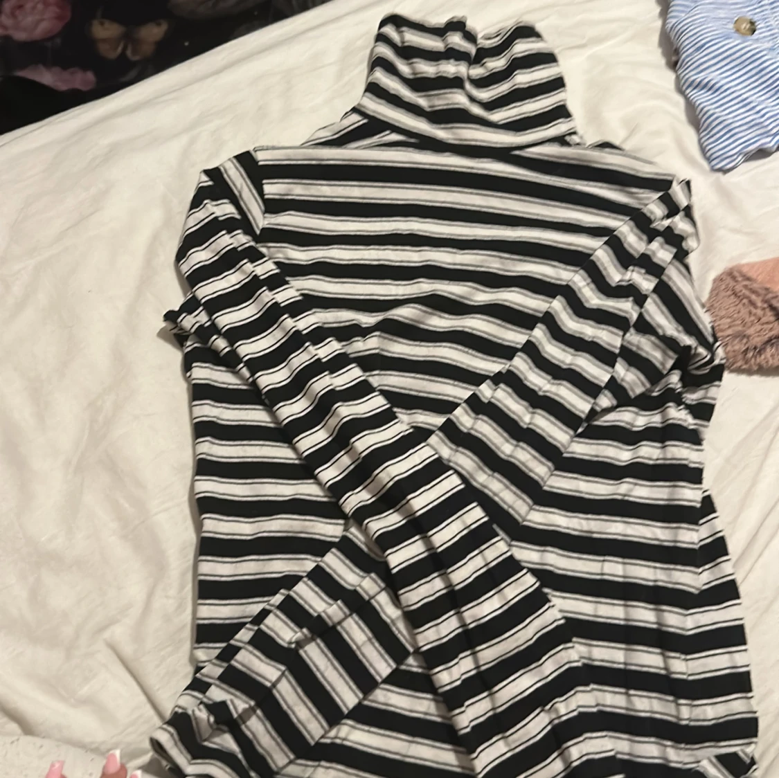 Randig polotröja från Current