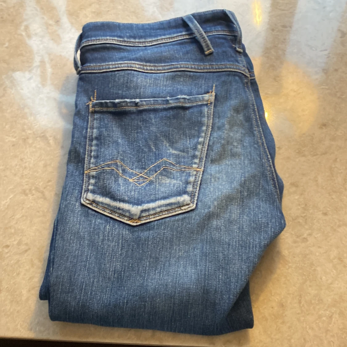 Blå jeans från Replay