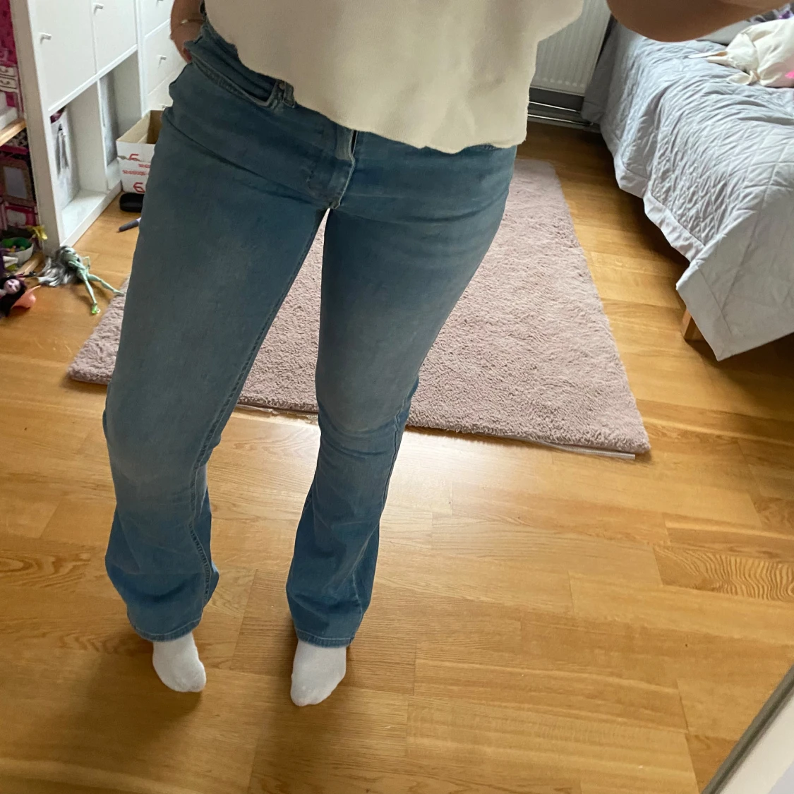 Lågmidjade jeans  - 90