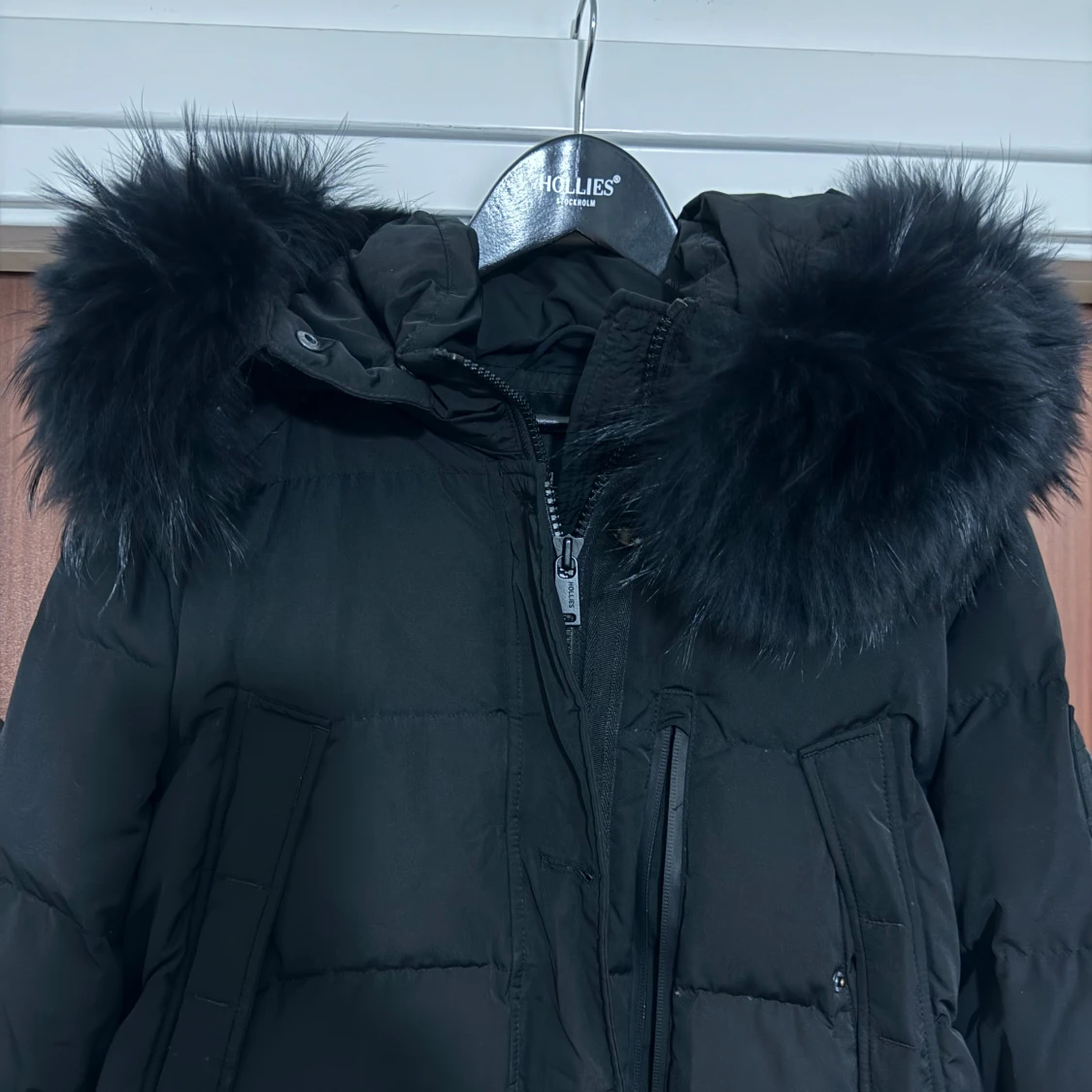 Hollies jacka med äkta päls - 90