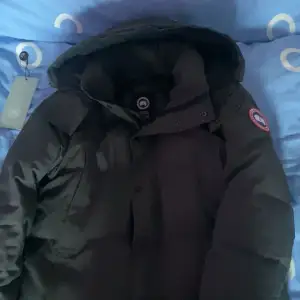 Grå canada goose wyndham som jag säljer för att jag letar ny jacka in för vintern men denna här fläck fri👌