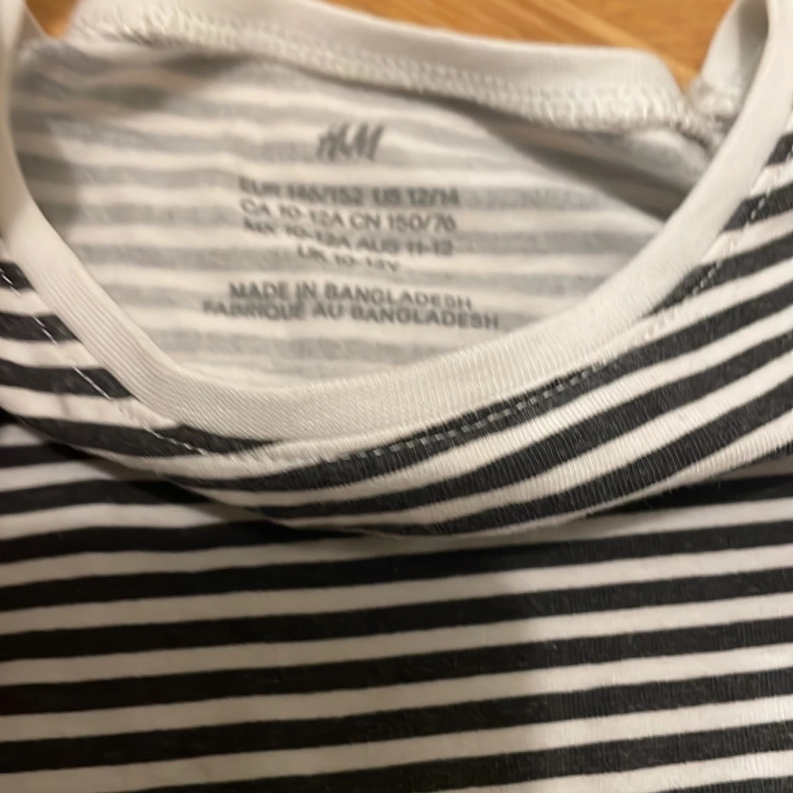 Randig långärmad tröja från H&M - 90