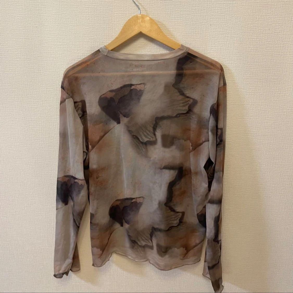 Transparent mönstrad tröja - 92