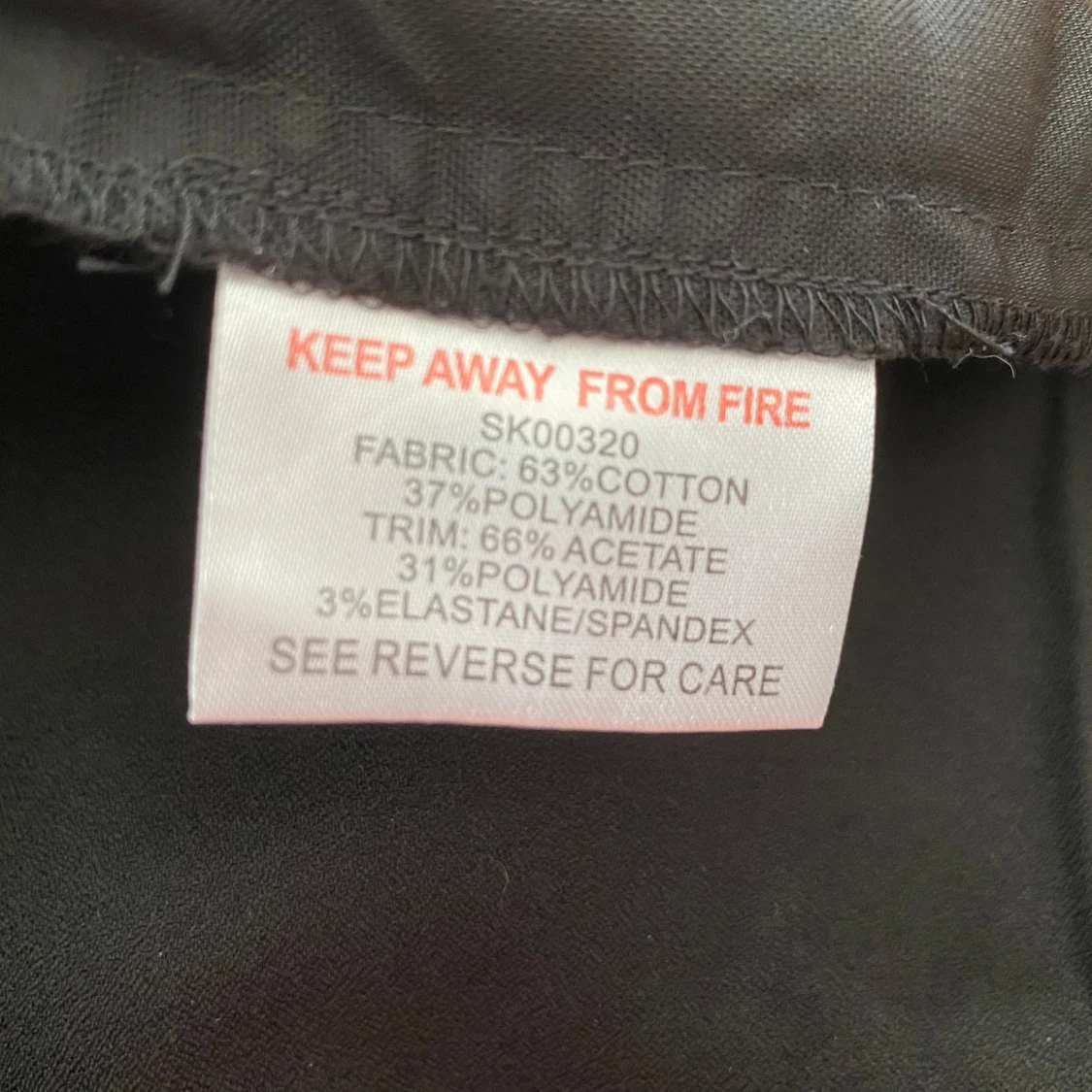 Svart kjol Lipsy 38 - 93