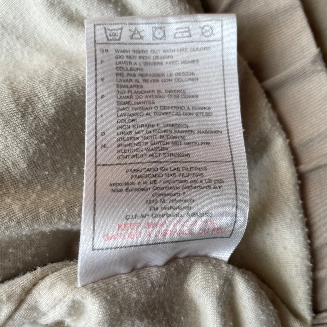 Beige vindjacka från Nike - 4