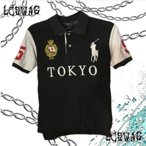Ralph Lauren Tokyo Piké🇯🇵 - Tokyo polo utan defekter😎 tyvärr rǝp☹️ men forfarande fett snygg och de är inget som ser wierd ut💯😛