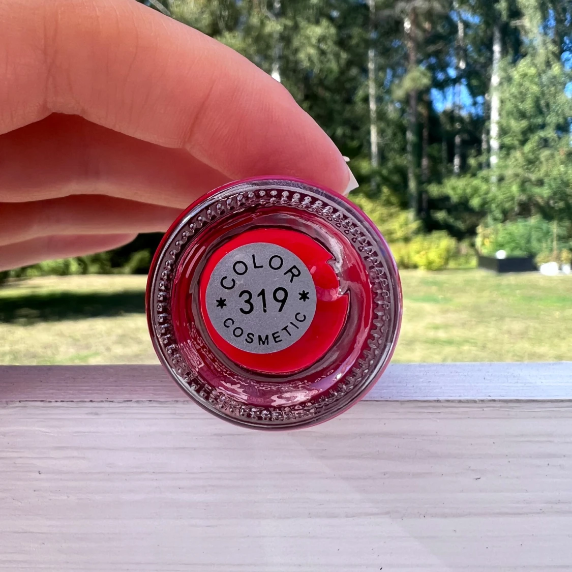 Rött nagellack - 91