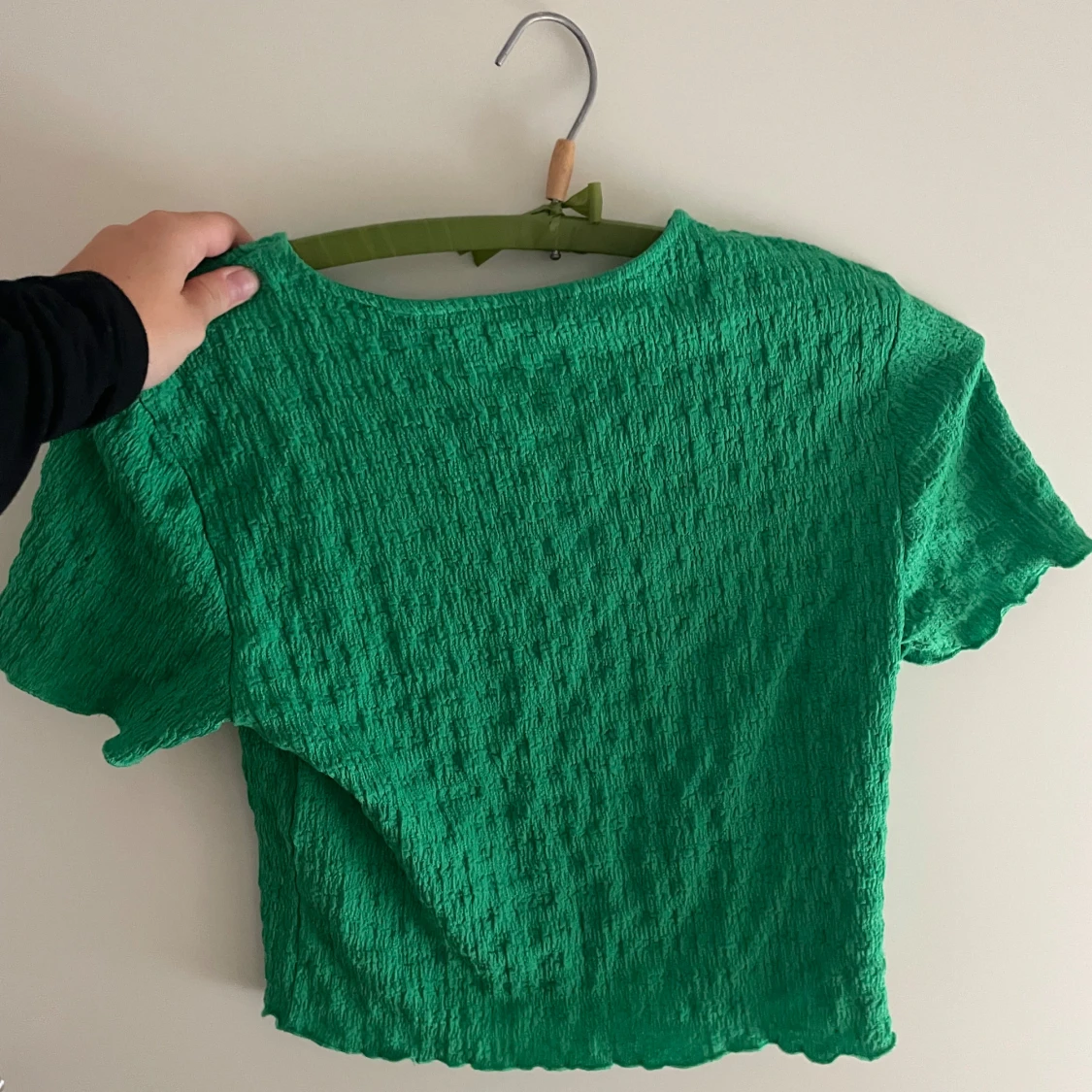 Grön ribbad topp från Zara - 91