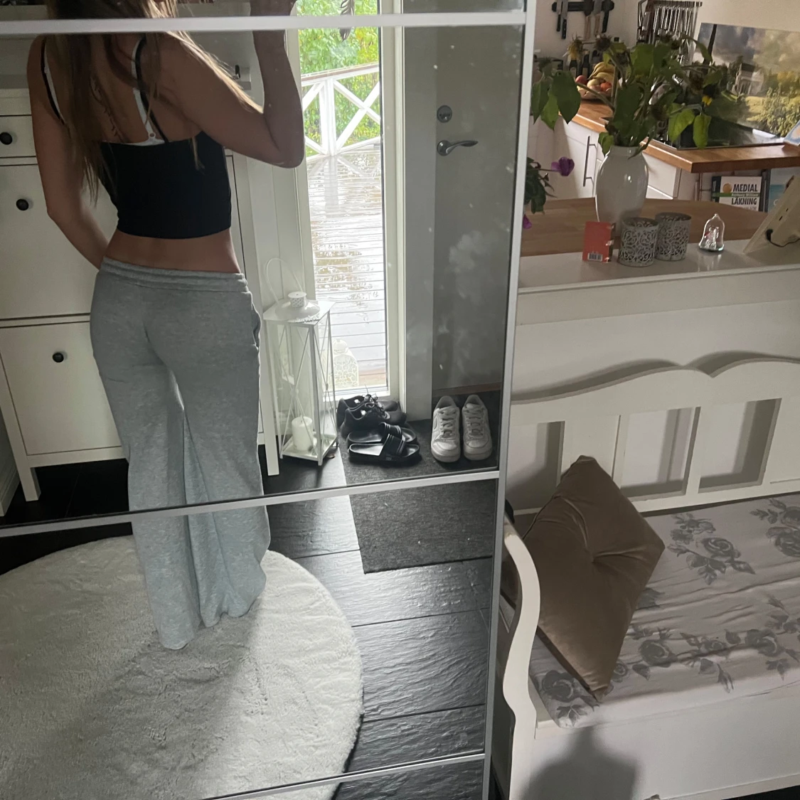 Omsydda low waist mjukis - 91