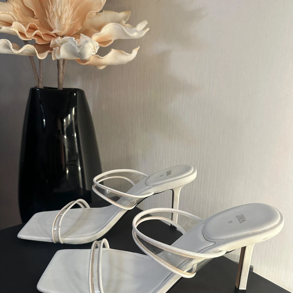 Klackskor vita  - 90