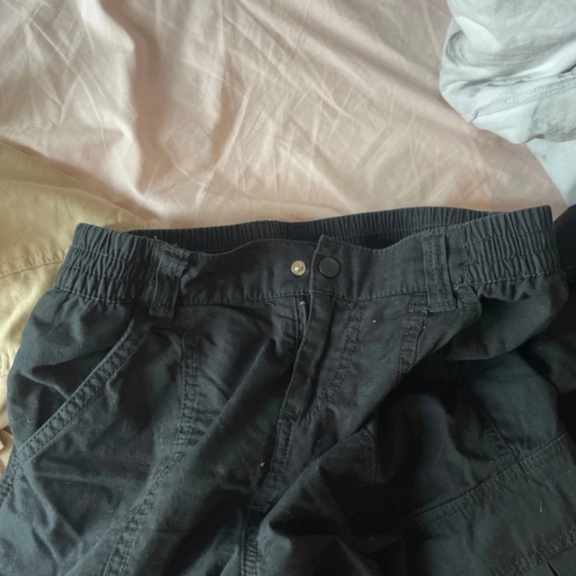 Svarta cargo pants - 91