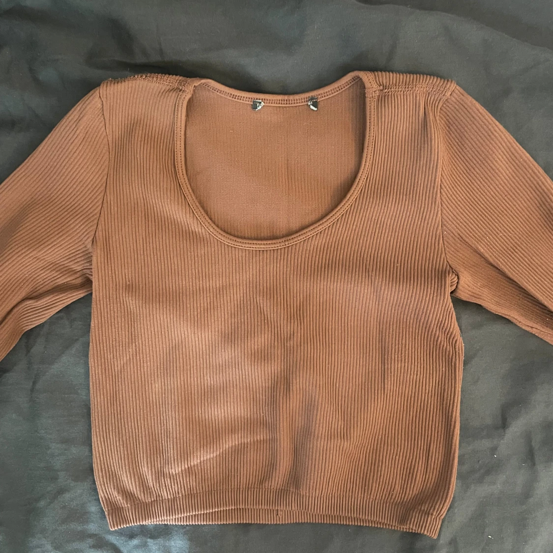 Brun långärmad tröja - 91
