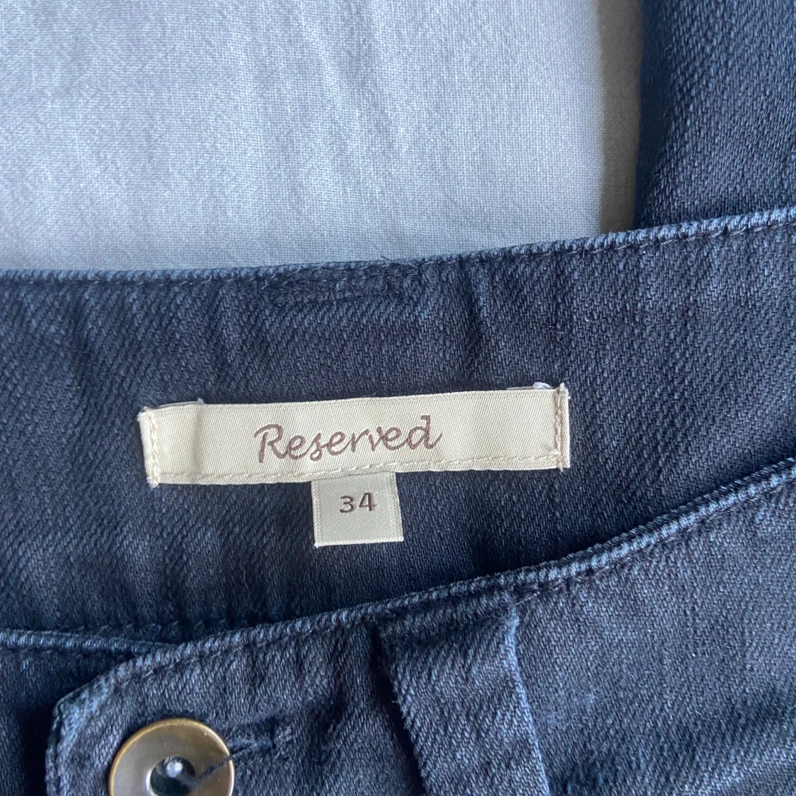 Svarta y2k bootcut jeans  - 91