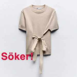 Stickad T-shirt zara - Söker denna i xs/s! 