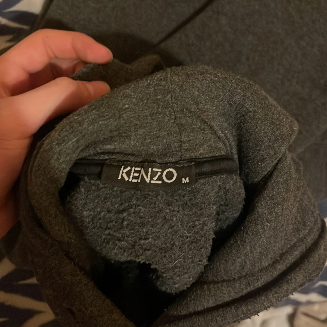 Grå hoodie från Kenzo - 2