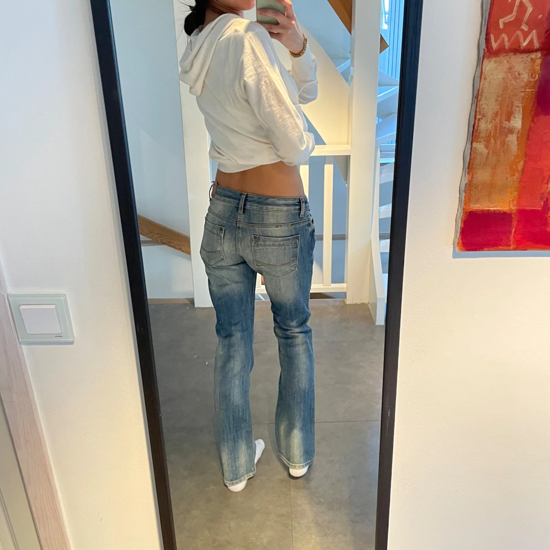Lågmidjade jeans - 3