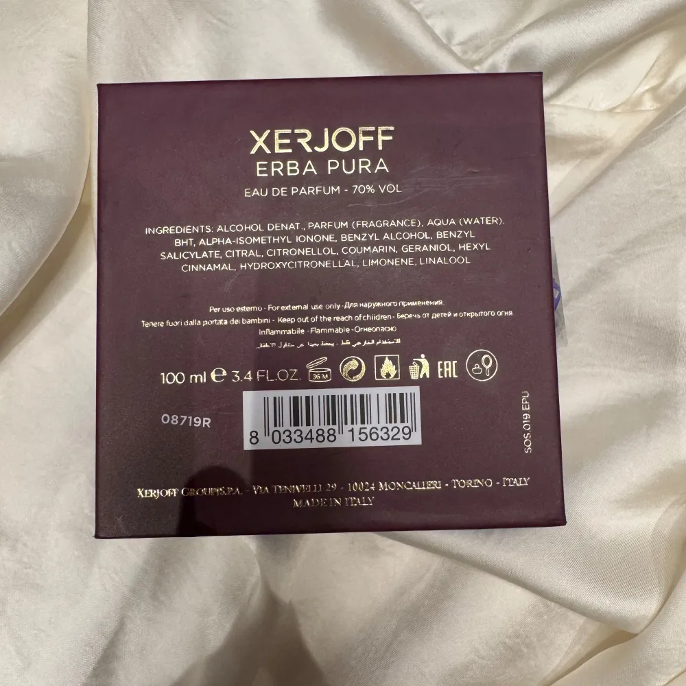 Jag säljer 2 5ml samples på xerjoff erba pura som är en härlig sommardoft till ett galant pris.. Perfume.