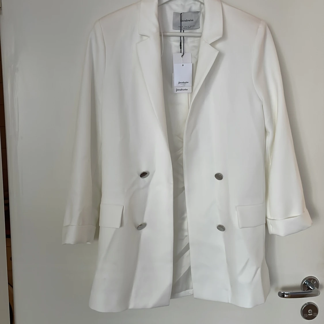 Vit blazer från Stradivarius - 4