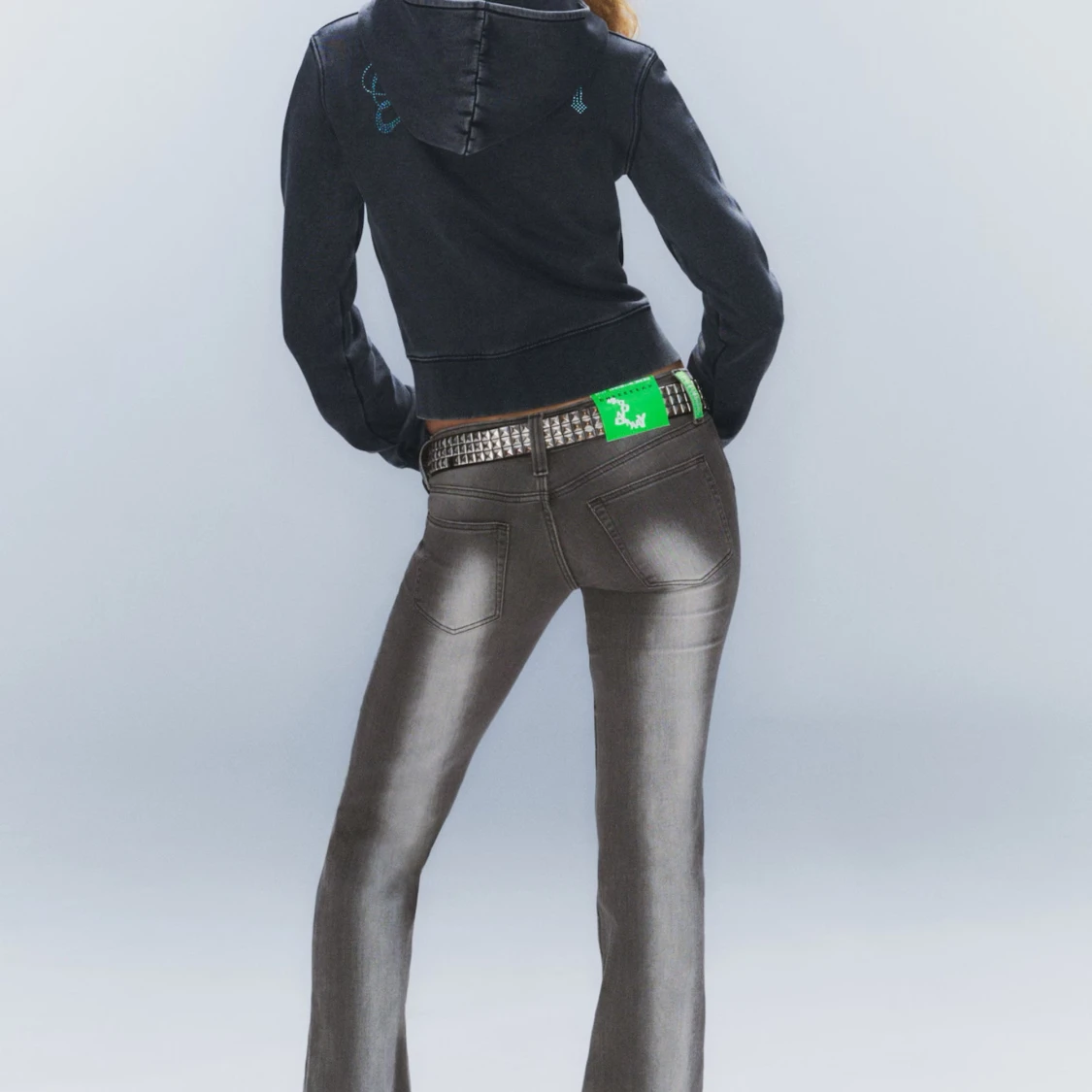 gråa weekday jeans - 90