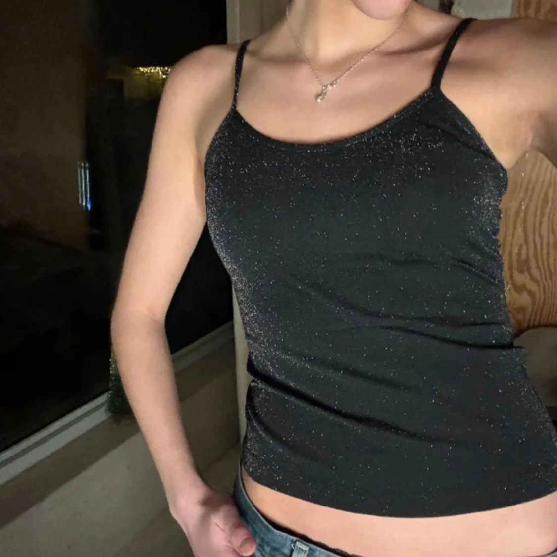 Glittrig intimissimi linnettopp