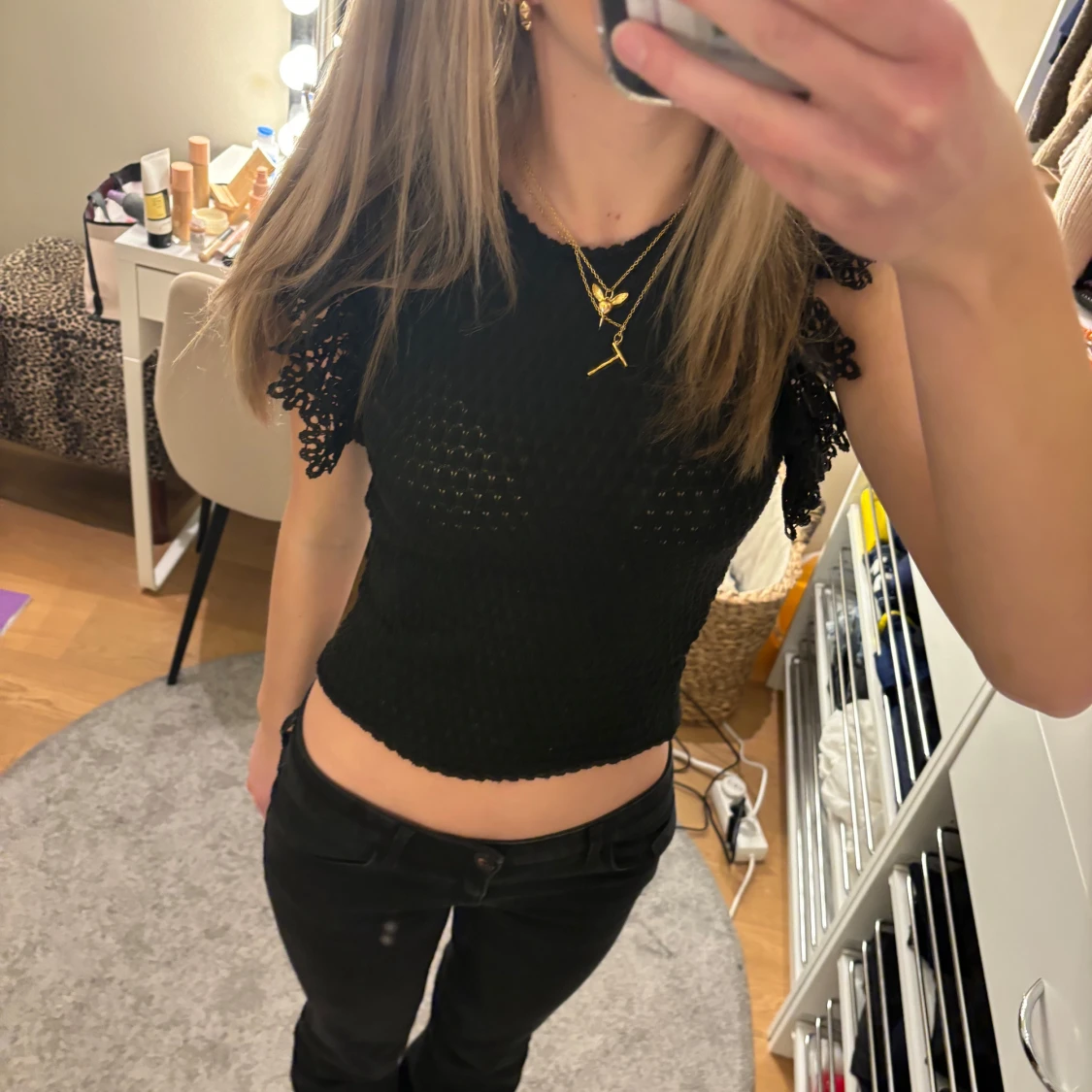 Svart topp från Zara