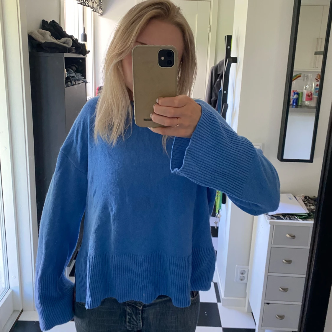 Stickad tröja  - 90