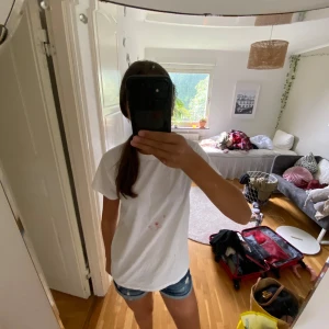 Hov1 tröja - Säljer en T-Shirt med hov1 låtar på ryggen dock har den lite rött på framsidan då de gick igenom