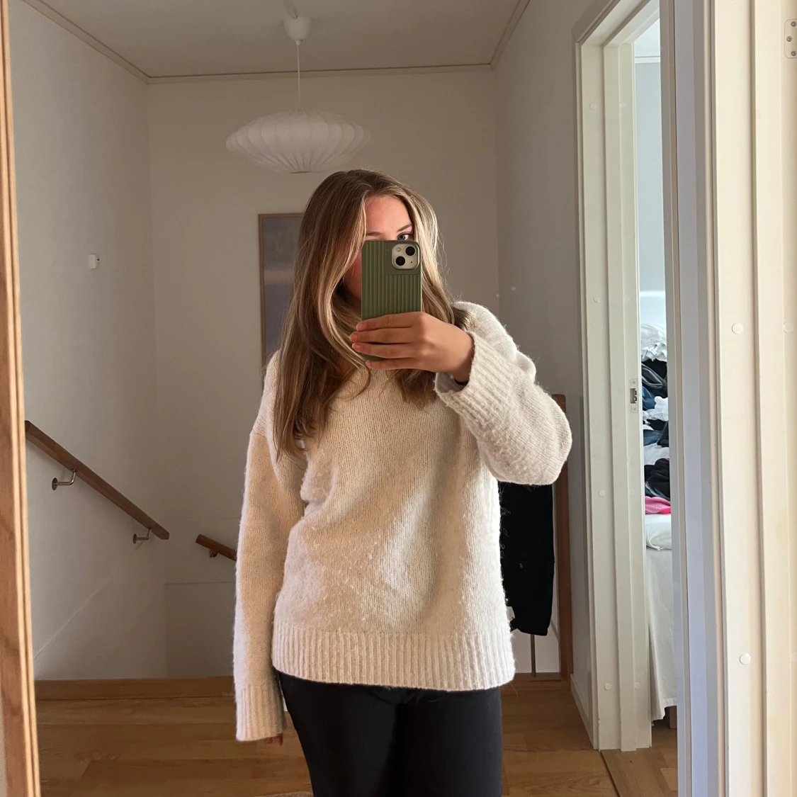 Stickad tröja från zara