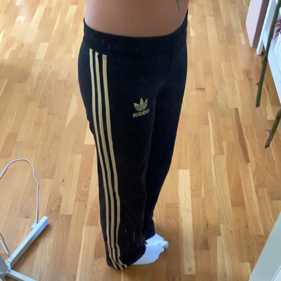 Lågmidjade byxor - 90