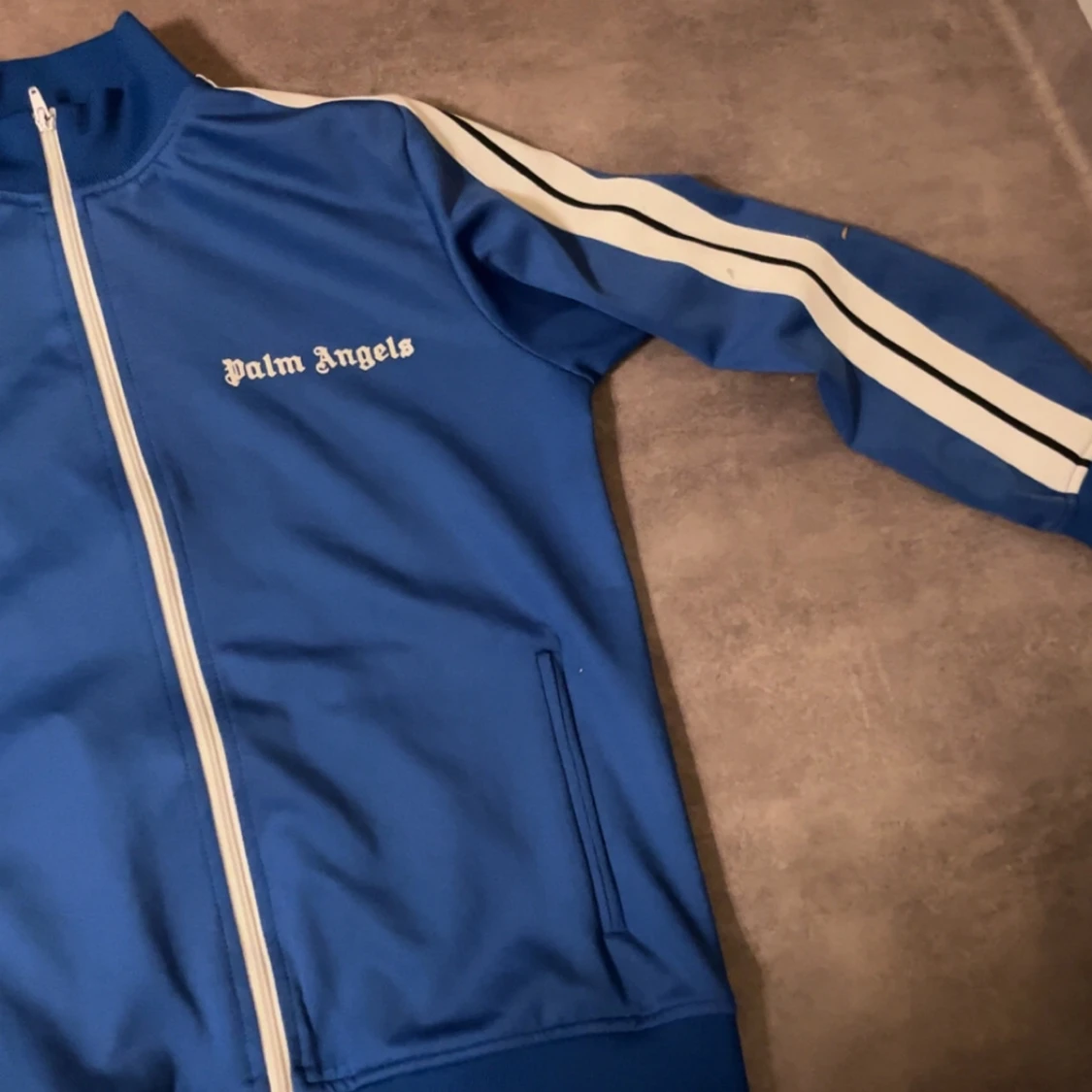 Blå track jacket från Palm Angels