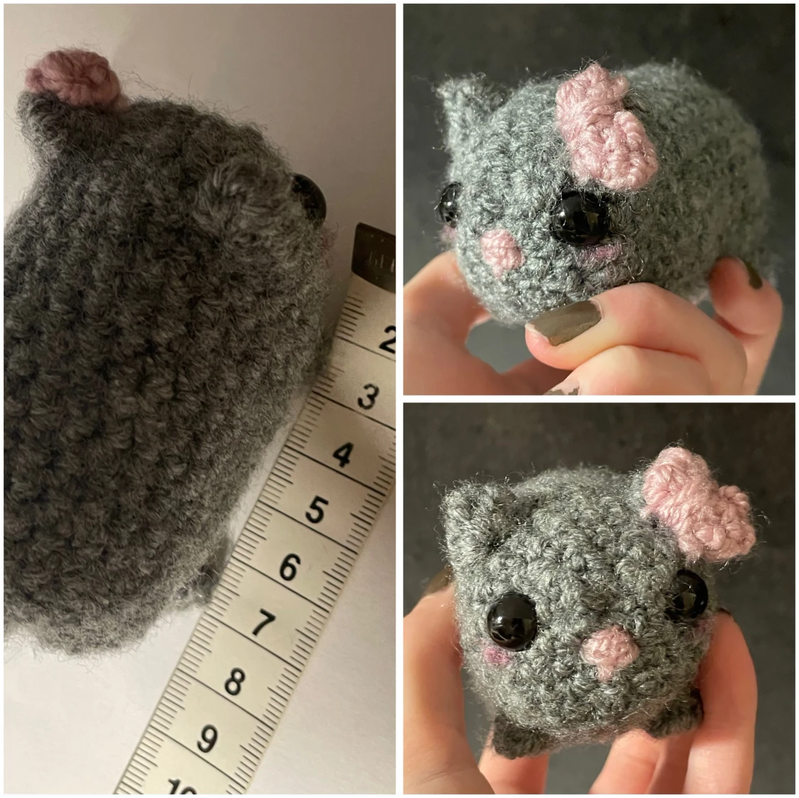Sad hamster plush🎀 - 90