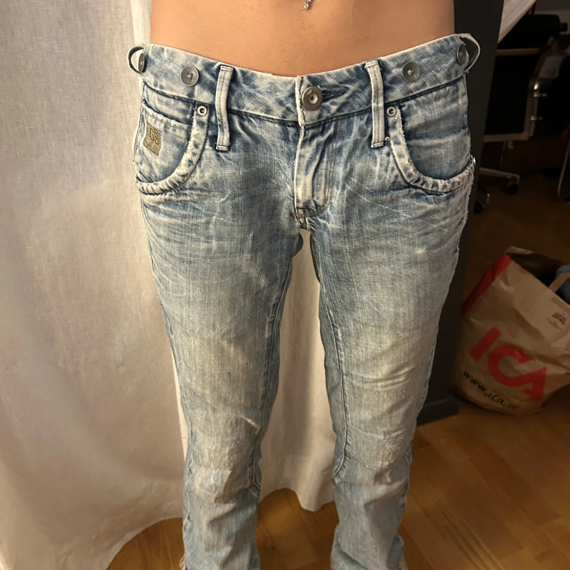 Ljusblå jeans från G-Star - 90