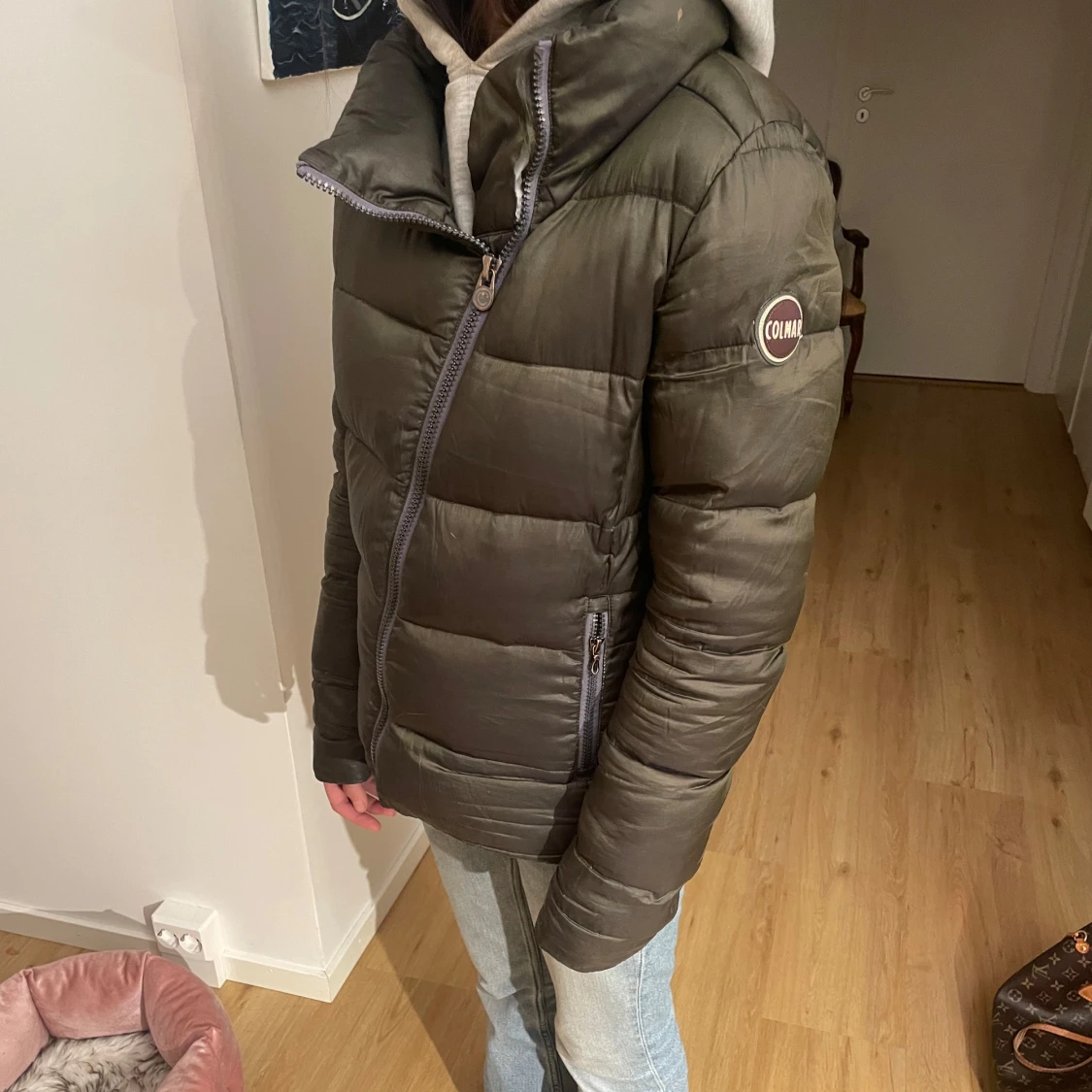 Grön dunjacka från Colmar - 90