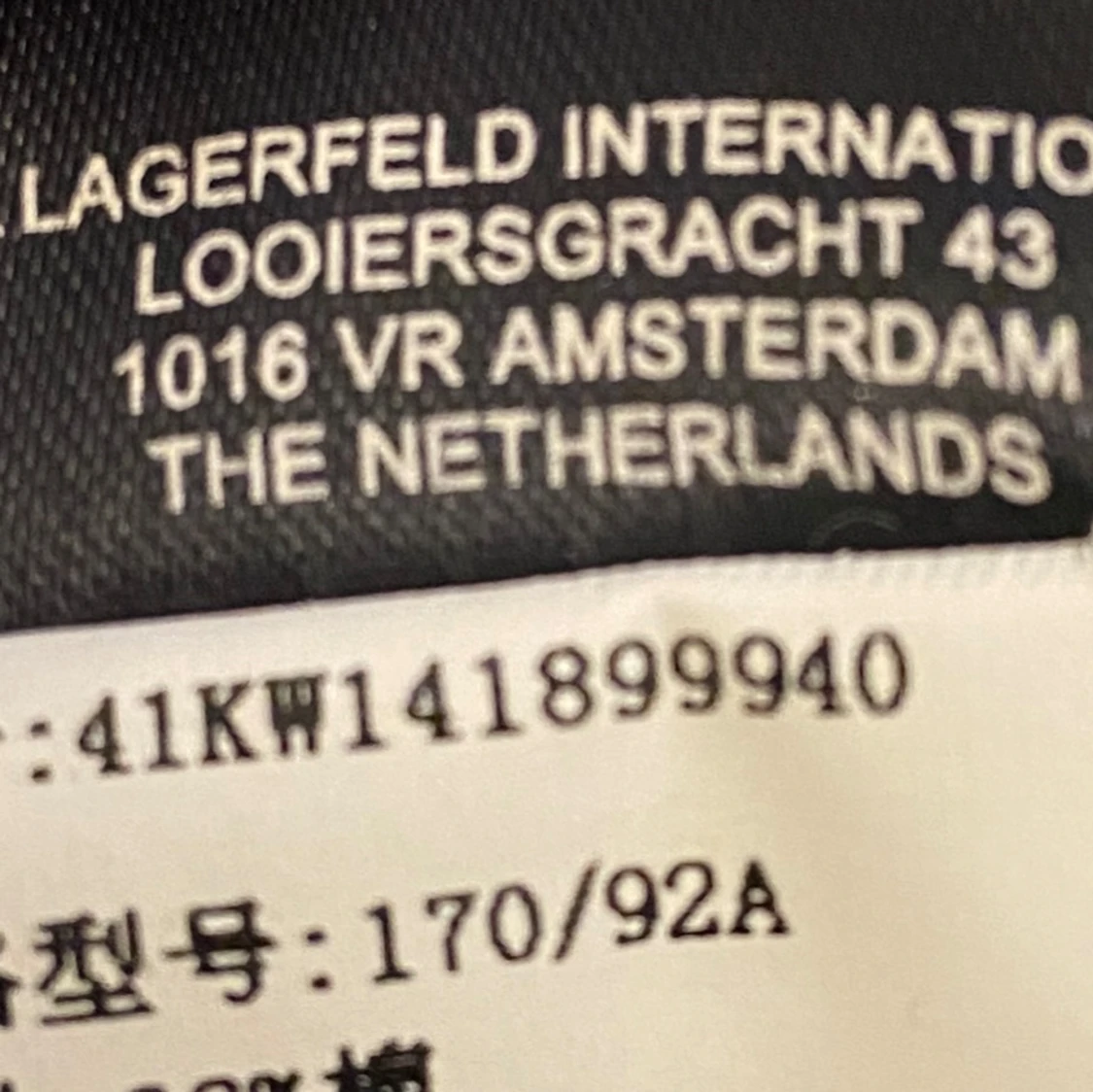 Svart väst från Karl Lagerfeld - 93