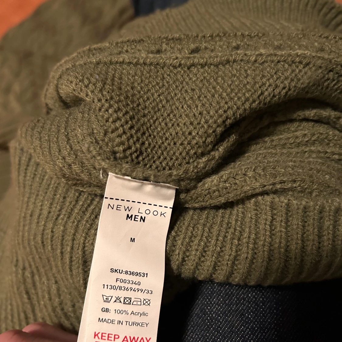 stickad tröja med dragkedja från Asos - 93