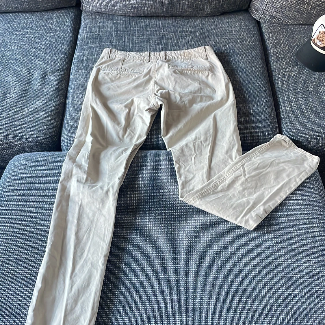 Beige byxor från Bondelid - 92