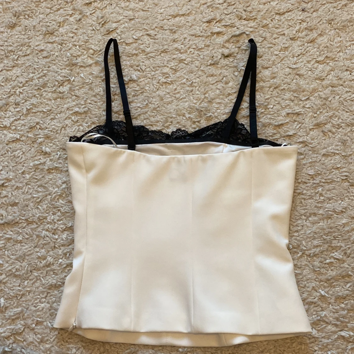 Jätte gullig vit topp - 90