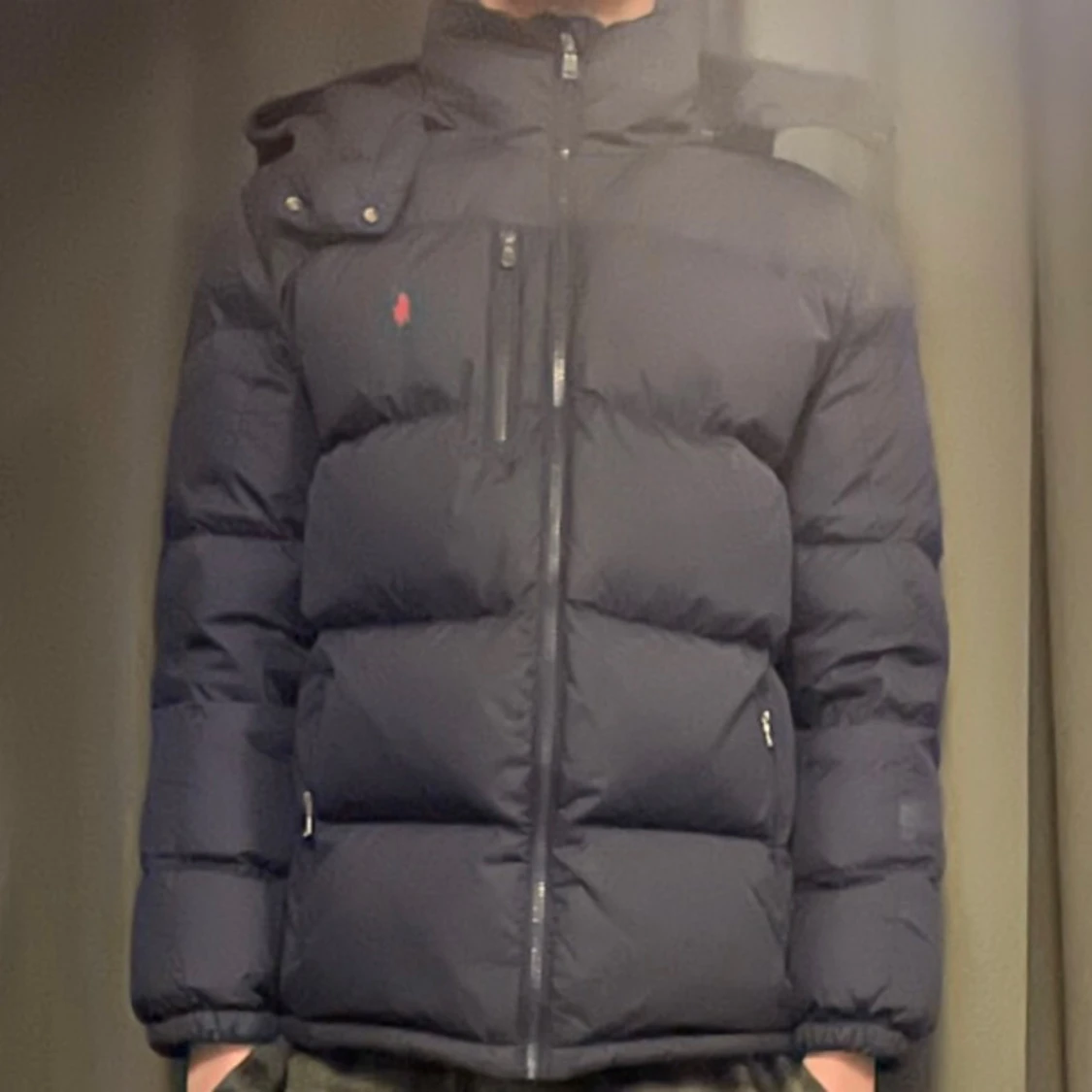 Mörkblå Ralph Lauren jacka