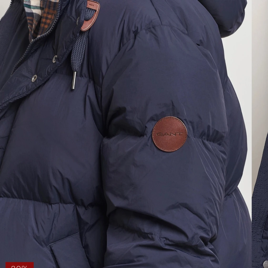 Gant Mörkblå pufferjacka  - 93