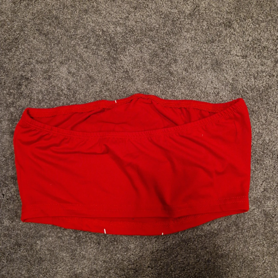 Röd tubtopp med spidermanmotiv  - 1