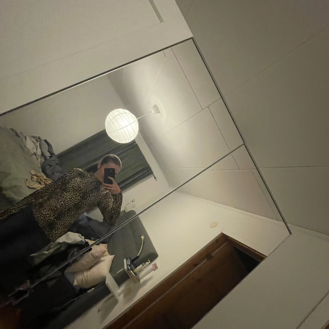 Leopardmönstrad tröja - 1