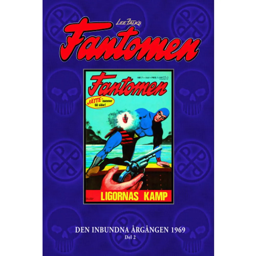 Fantomen är en av de äldsta serietidningarna i vårt land - det första numret utkom redan 1950. Idag är de gamla numren eftertraktade samlarobjekt och mycket svåra att få tag på. Sedan år 2002 finns faximil utgåvor samlade i inbundna böcker med skyddsomslag - Fantomens Inbundna Årgångar. Varje bok inleds med rikt illustrerade artiklar.    Format Inbunden   Omfång 347 sidor   Språk Svenska   Förlag Egmont Publishing AB   Utgivningsdatum 2019-12-09   Medverkande Lee Falk   ISBN 9789176214169  . Böcker.