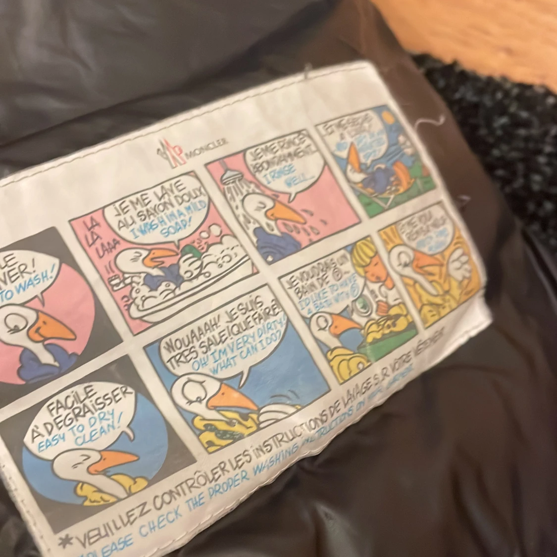 Grön och svart dunjacka från Moncler - 92