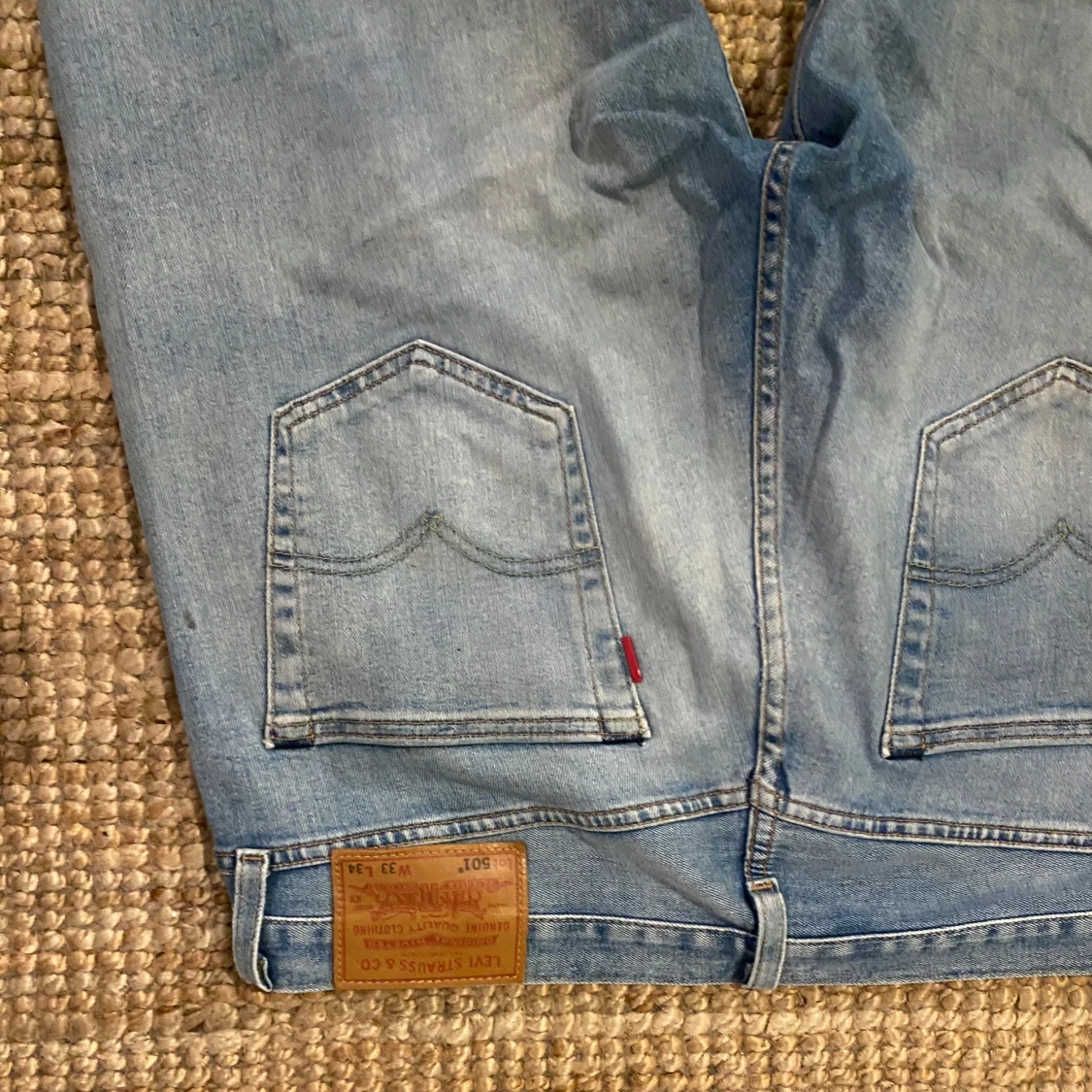Ljusblå jeans från Levi's - 92