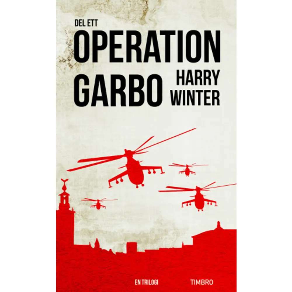 OPERATION GARBO EN TRILOGI DEL 1 Statsministern sade inget på en halv minut. Så talade han sakta: - Vi har tydligen snart kriget över oss. - Nej, svarade ÖB. Det har redan börjat. Året var 1992. Kriget kom inte som en blixt från en klar himmel. Medan Nils och Katarina seglade för lättjefulla högsommarbrisar tätnade krismolnen i Sovjetimperiet. I desperation iscensatte ledarna i Kreml Operation Garbo. Ändå kom angreppet som en chock för Sverige. I det längsta vägrade svenskarna tro på varningarna. De gjorde alltför lite alltför sent.Hur gick det? Stod politikerna pall? Vad hände när Gustaf Näsströms kustkorvett, Johan Schewenfeldts Viggendivision och Figge Strandlunds skyttebataljon mötte den väl förberedda fienden? Hur länge kunde Sverige hålla ut? Fick vi någon hjälp? I Arvfurstens palats och Vita huset, i Kreml och i det svenska högkvarteret, i Visby stift och i Berlins spioncentraler, på Västergötlands flygbaser, Upplands slätter och Stockholms skärgård utspelas denna thriller. Harry Winter har varit med förr och vet vad han talar om. Operation Garbo 1 inleder Harry Winters berättelse om när kriget kom till Sverige.    Format Pocket   Omfång 377 sidor   Språk Svenska   Förlag Timbro   Utgivningsdatum 2014-12-08   Medverkande Emy Eriksson   ISBN 9789187709517  . Böcker.