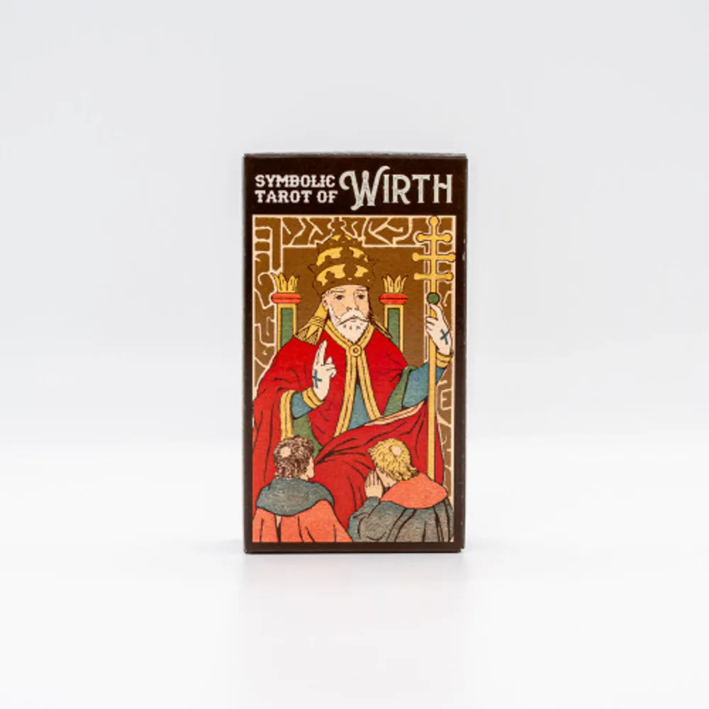 A deck by the last and greatest author of the French School of Tarot developed by the Italian scholar Mirko Negri. The SYMBOLIC TAROT OF WIRTH expresses the powerful symbolic depth of each Arcana - even the Minors - through the system of the Tetrads. 78 full colour tarot cards and instructions.. Böcker.