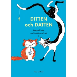 Ditten och Datten (häftad) - Knep och knåp med bokstäver och ord är en serie roliga övningshäften i svenska för årskurs 1-3. Tyngdpunkten ligger på laborationer med alfabetet. Eleverna får på ett lekfullt sätt bygga upp och förstärka den funktionella bokstavskunskapen. Svårighetsgraden stegras långsamt mellan häften. Varje häfte anknyter till olika teman: Höst och vinter, Vår och sommar, Djur på landet och Cirkus. Årskurs 1-2 Korsord, ordbygge med lösa bokstäver, omkastade bokstäver, pusselbitar med ord, sammansatta ord och vokaler. Består av böckerna:* Kulan och bulan* Dumlan och rumlan Årskurs 2-3 Alfabetisk ordning, meningsuppbyggnad och ordbyggnad med stavelser. Består av böckerna:* Ditten och datten* Härsan och tvärsan* Hokus och pokus    Format Häftad   Omfång 32 sidor   Språk Svenska   Förlag Natur &amp; Kultur Läromedel   Utgivningsdatum 2004-03-18   Medverkande Monica Benoit   ISBN 9789127736337  